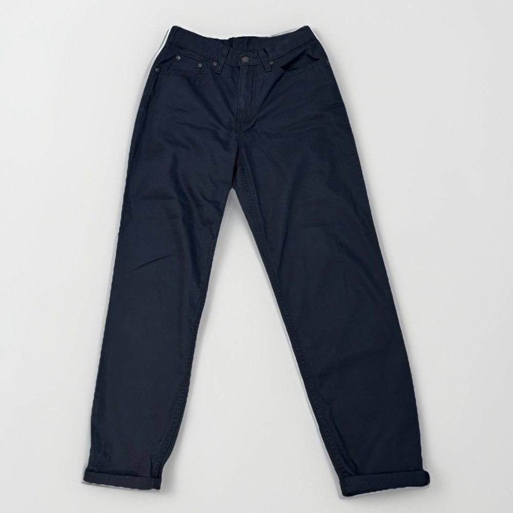 Levi's High Rise Chino Pants Women’s 27” Waist - 30” Long Black Grunge Boho